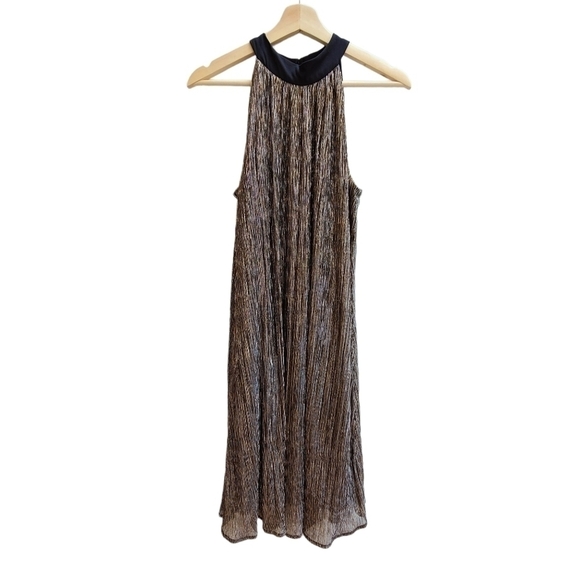 Catherine Malandrino Gold and Silver Dress, Size Small - Picture 1 of 9
